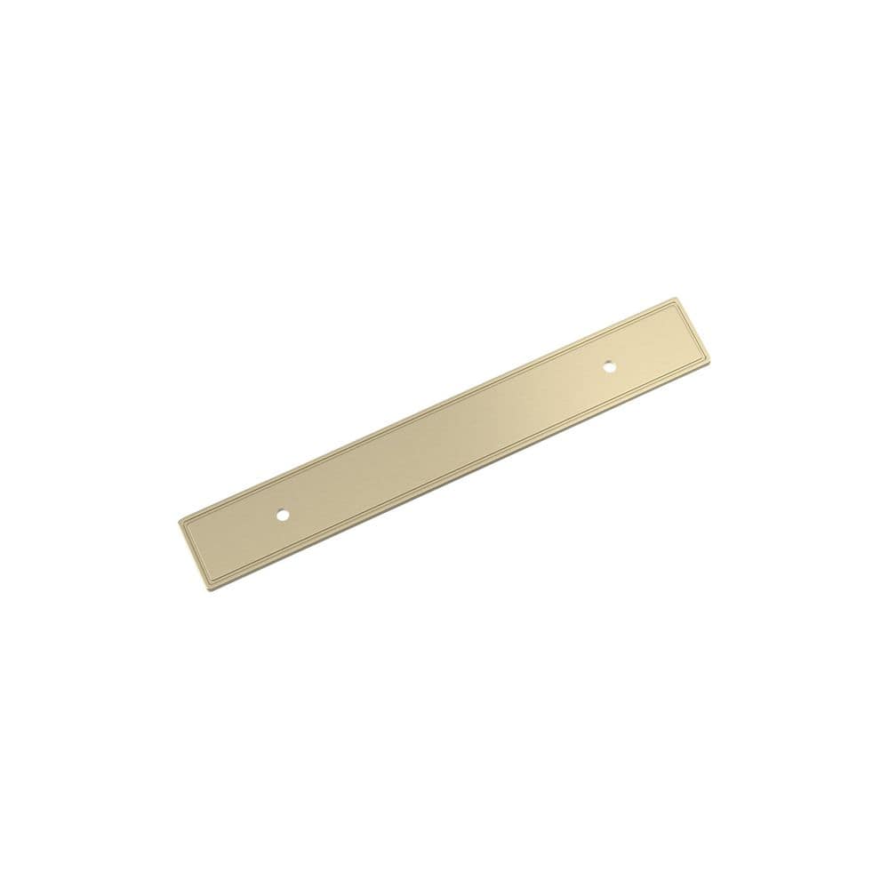 Thoreau 5-1/16 in. Center-to-Center Rectangle Golden Champagne Pull Cabinet Backplate price history on PriceWatchPro
