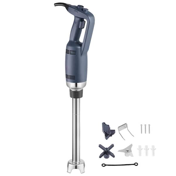 350W Commercial Immersion Blender, 16 in. Heavy Duty Hand Mixer, Stepless Variable Speed, Stainless Steel Blade