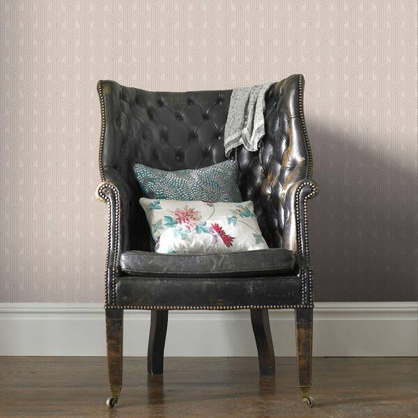 Graham & Brown 56 sq. ft. Cinema Cream Wallpaper