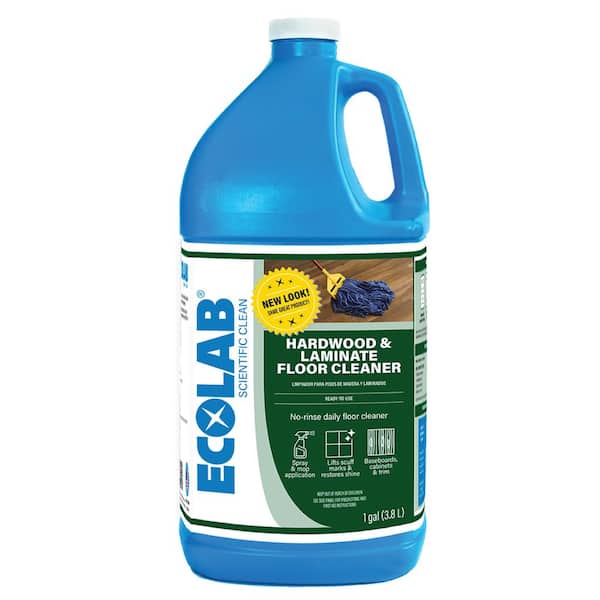 1 Gal. Hardwood and Laminate Floor Cleaner, Advanced No-Rinse Solution Safe for Wood Laminate, Marble, Granite and Vinyl