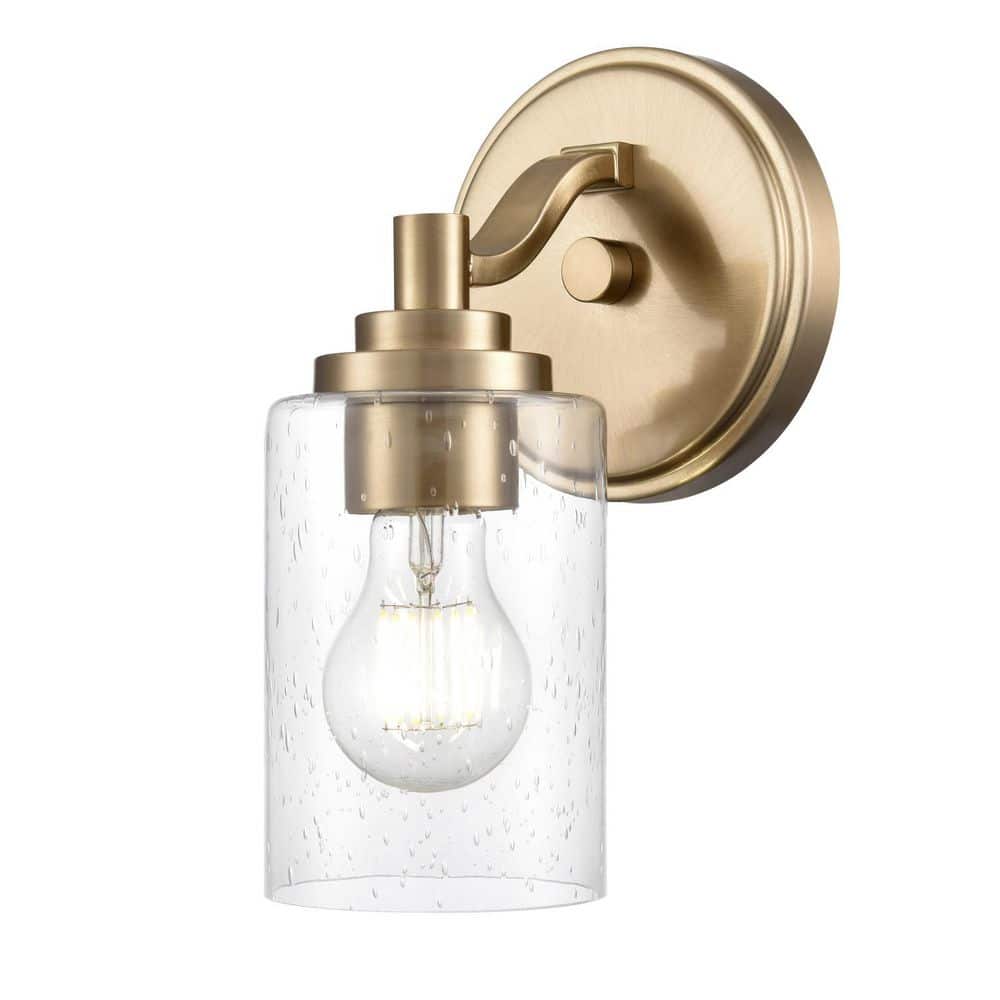 Moven 9.75 inch High 1-Light Wall Sconce-Modern Gold price history on PriceWatchPro