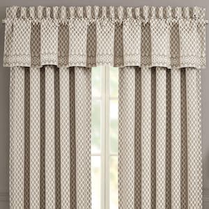 Beaumont Champagne Polyester Window Straight Valance