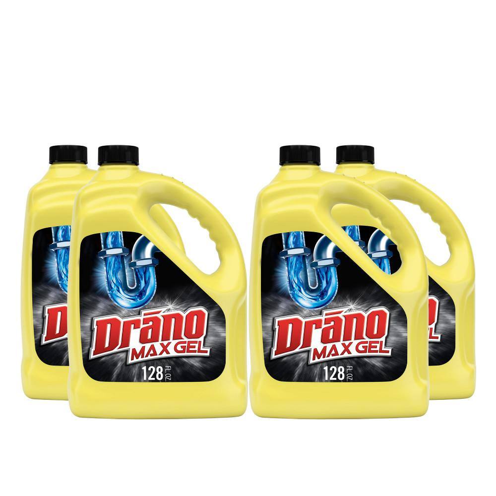 Drano Max Gel 42 fl. oz. Clog Remover (4Count) (2Pack) 697733 The Home Depot