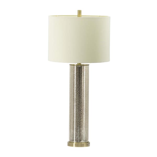 A & B Home 35 in.Cream Lamp