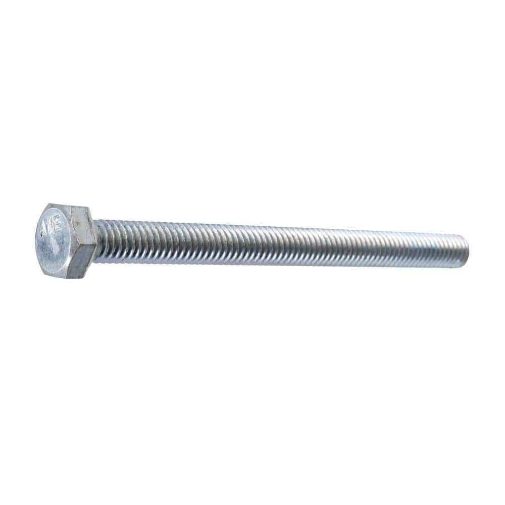 Everbilt 5/16 in.-18 x in. Zinc Plated Hex Bolt 800806 The Home Depot