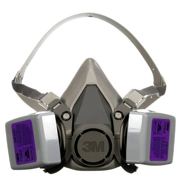 3M P100 Mold and Lead Paint Removal Reusable Respirator, Size Medium