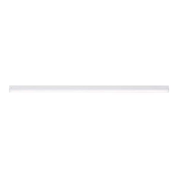 Generation Lighting Bowan 1.75 in. x 46.5 in. 100-Watt Integrated LED White Strip Light with White Acrylic Diffuser