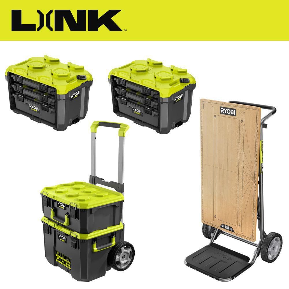 ロト　2BOXセット RYOBI SPEEDBENCH Rolling Tool Box and SlotBox Organizer Kit (2