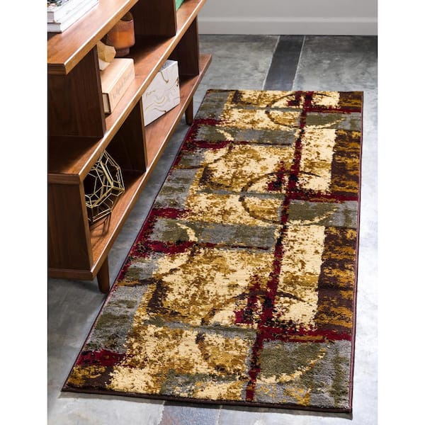 Barista Catuai Multi 2 ft. x 12 ft. Area Rug