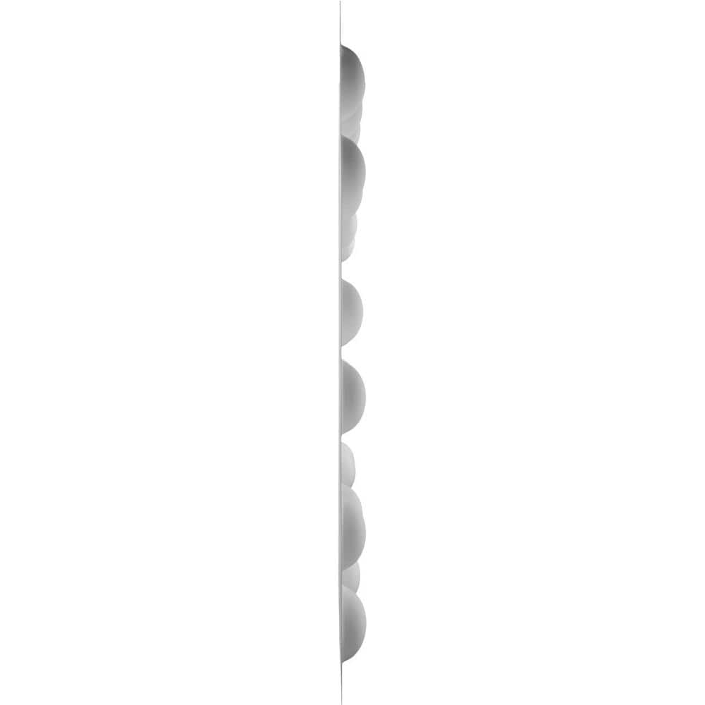 Emery White PVC 3D Textured Wall Panel 19.63" x 19.63"