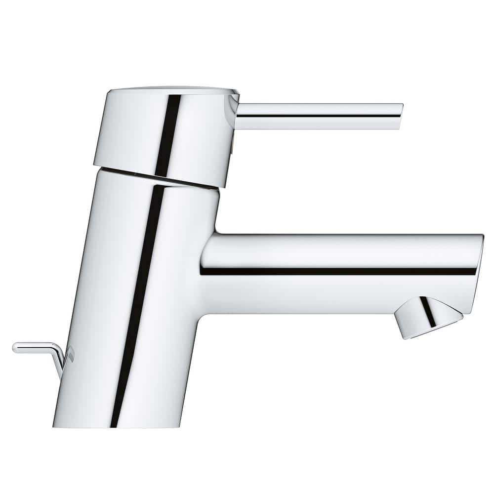 Sleek StarLight Chrome Single-Handle Bathroom Faucet with EcoJoy