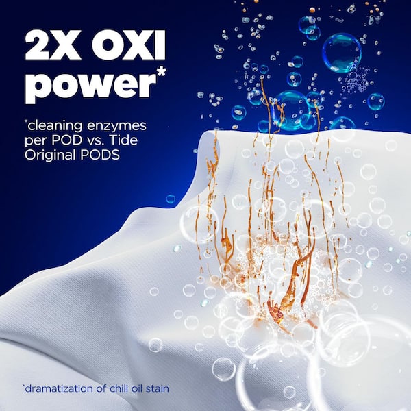 Oxi Boost XL Power Pods Original Scent Laundry Detergent Pods (45-Count)