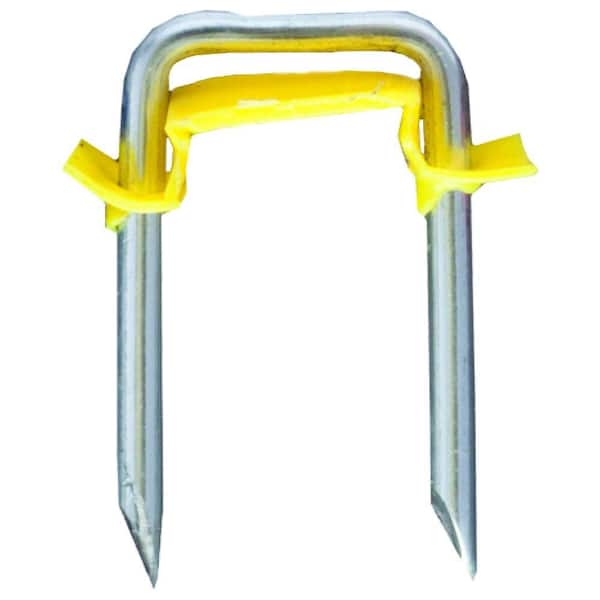 Briscon 9/16 in. Insulated Zinc Plated Steel Staple (15-Pack)