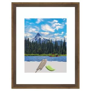 Lucie Light Bronze Wood Picture Frame Opening Size 11 x 14 in. (Matted To 8 x 10 in.)
