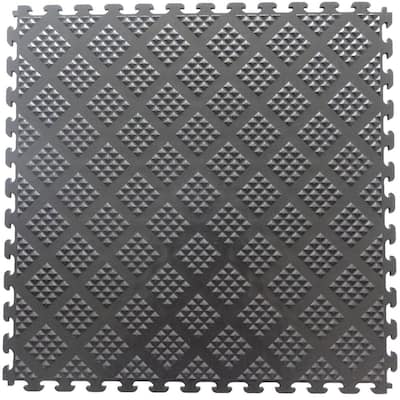 VEVOR Garage Floor Mats 3.6 ft. W x 14.7 ft. L Garage Mat 2.5 mm Thickness  PVC Garage Flooring Black Garage Mats, 2 Rolls PVCDB2JBKZS450CM1V0 - The  Home Depot