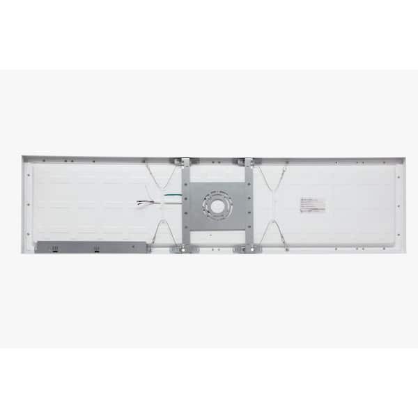 J&H LED Ceiling Mount Panel LED Light 1 ft. x 4 ft. x 1. 32 in