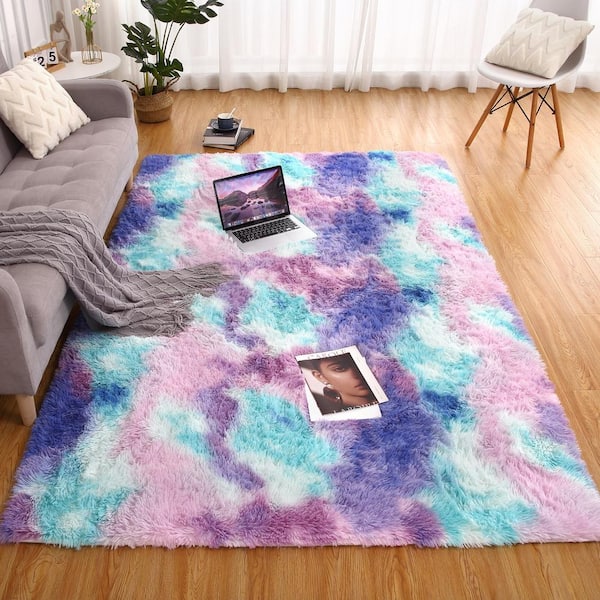 25%OFF Round Plush Carpet, Anti-slip Fluffy Mat, Thick and Soft Rug for  Living Room 