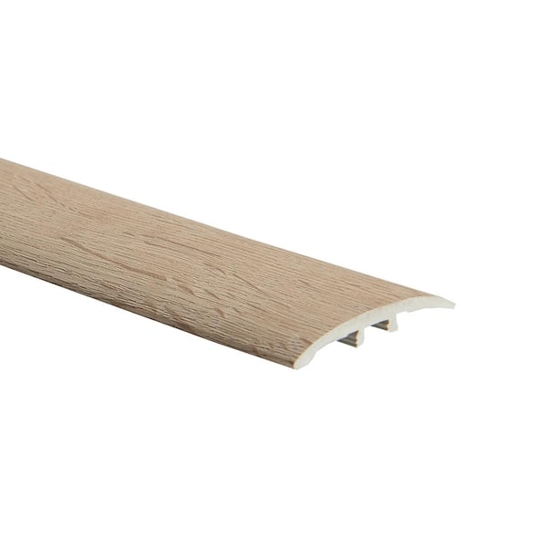 Malibu Wide Plank French Oak Newark 0.275 in. T x 1.85 in. W x 94.48 in. L Vinyl 3-in-1 Molding