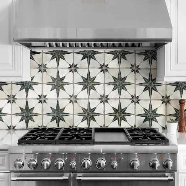 Kings Star North Nero 13 in. x 13 in. Ceramic Floor and Wall Tile (12.0 sq. ft./Case)