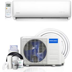Olympus Energy Star 12,000 BTU 1-Ton 1-Zone 24.6 SEER Ductless Mini-Split AC and Heat Pump with 12K & 25ft Line -230V