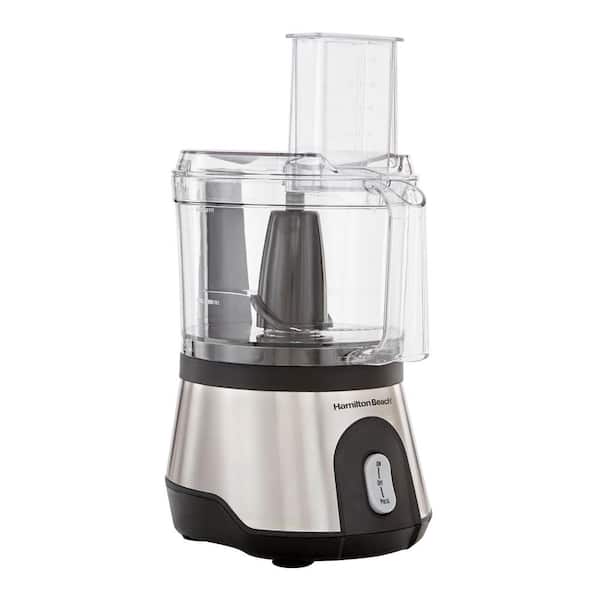 Hamilton Beach 10-Cup 2-Speed Stainless Steel Food Processor with Pulse  Control 70760 - The Home Depot