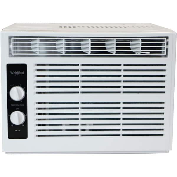 Whirlpool 5,000 BTU 115-Volts Window-Mounted Air Conditioner with Mechanical Controls