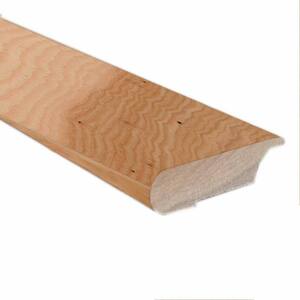Unfinished Hickory 0.81 in. Thick x 3 in. Wide x 78 in. Length Hardwood Lipover Stair Nose Molding