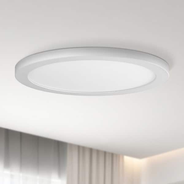 BLNAN Dimmable LED Flush Mount Ceiling Light Fixture With Remote - View #5