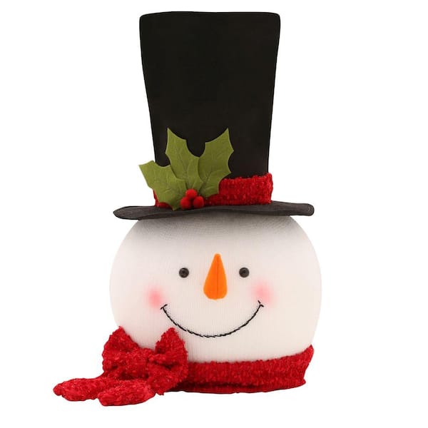 Home Accents Holiday 18 in. Snowman Tree Topper