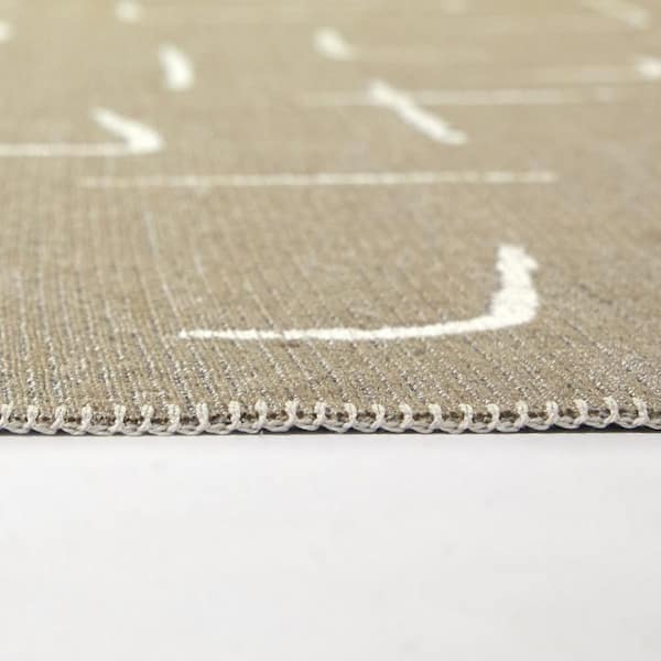 Neron 5 ft. x 7 ft. Tan Area Rug