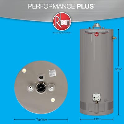 Performance Plus 40 Gal. Short 9 Year 38,000 BTU Natural Gas Tank Water Heater