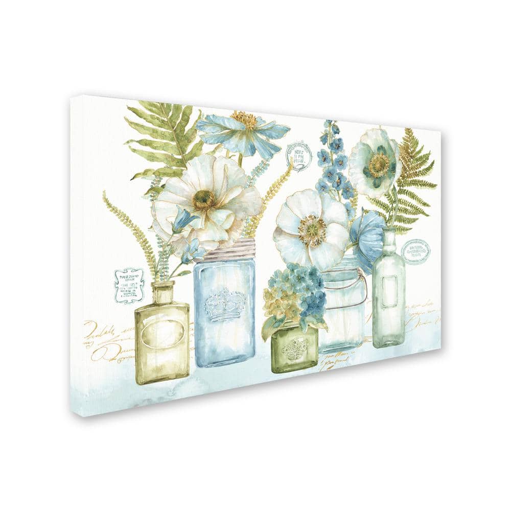 My Greenhouse Bouquet II Floral Canvas Wall Art