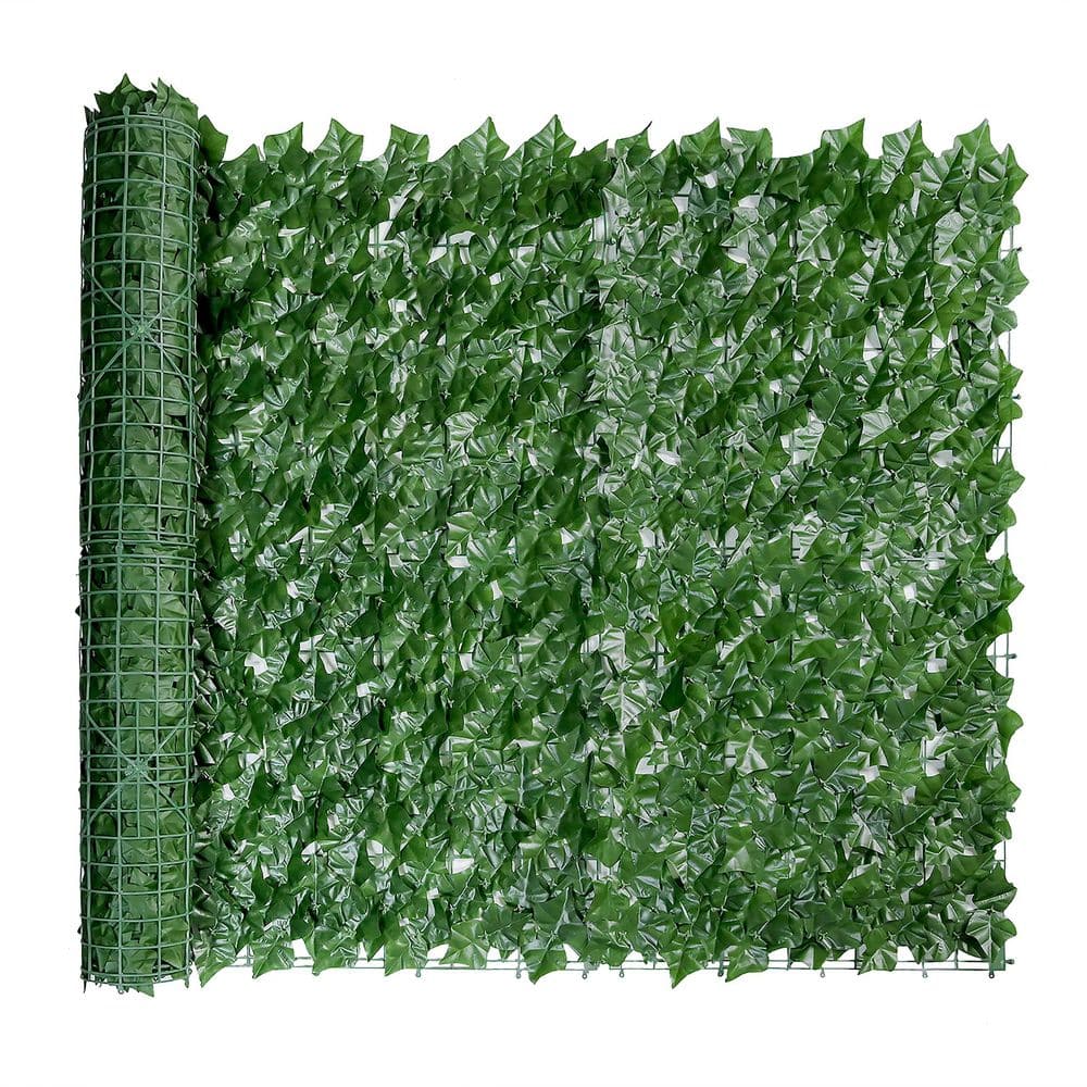 40 in. x 120 in. Creen Faux Greenery Ivy Vine Leaf Fence Panels for Patio Balcony Garden Wall Decor (1-Pack) price history on PriceWatchPro