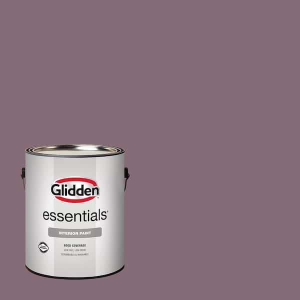 Glidden Essentials 1 gal. PPG1046-6 Velvet Slipper Flat Interior Paint