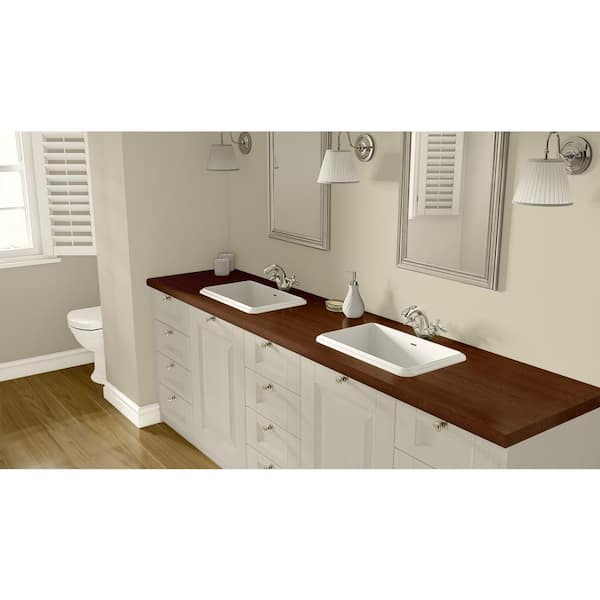 5 ft. x 8 ft. Laminate Sheet in Shaker Cherry with Premium Textured Gloss Finish