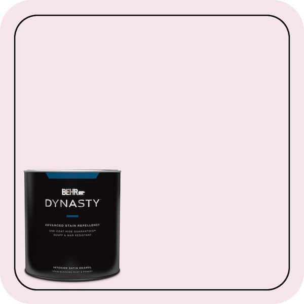 BEHR DYNASTY 1 qt. #690A-1 Zephyr Satin Enamel Interior Stain-Blocking Paint & Primer