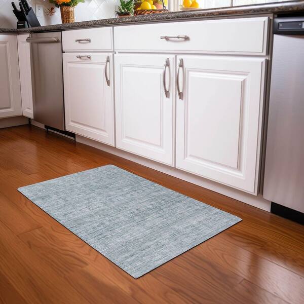 Chantille Machine Washable Indoor/Outdoor Abstract ACN1746 Turquoise 2 ft. x 3 ft. Accent Rug