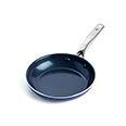 14 Piece Blue Diamond-Infused Nonstick Cookware Set with Glass Lids