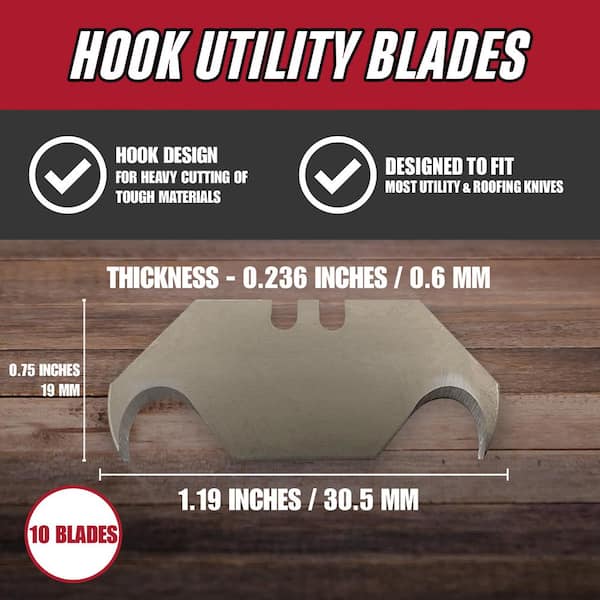 Husky Hook Blades (10-Pack)