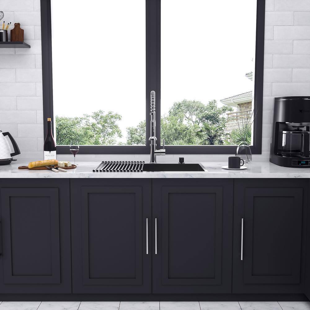 Rainlex 28" Drop-In Single Bowl Stainless Steel Kitchen Sink