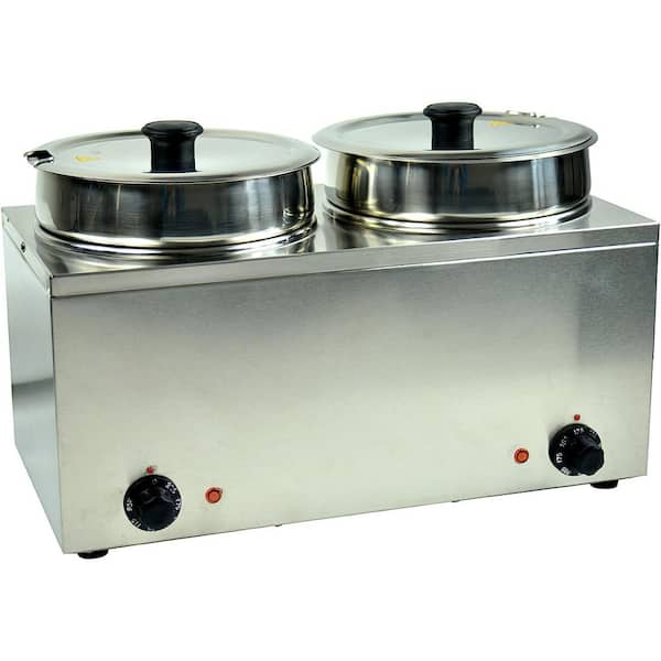  304 Stainless Steel Soup Kettle Food Buffet Warmer