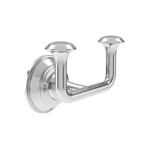 Braston Wall Mounted Double Robe and Towel Hook in Polished Chrome