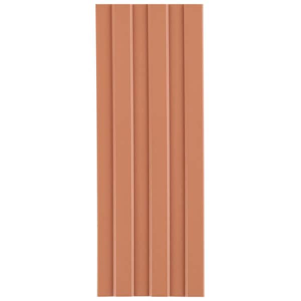 Ivy Hill Tile Veluto Terracotta 3 in. x 0.59 in. 3D Matte Porcelain Wall Tile Sample
