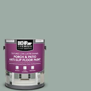 1 gal. #N420-3 Misty Moss Textured Low-Lustre Enamel Interior/Exterior Porch and Patio Anti-Slip Floor Paint