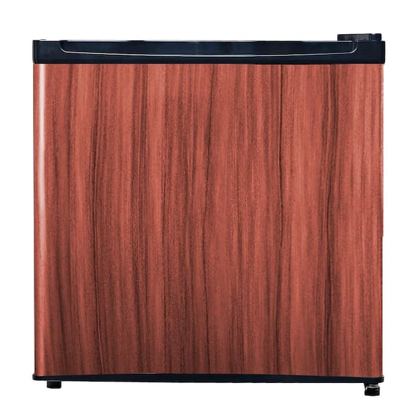 Midea 1.6 cu. ft. Mini Refrigerator in Wood-Like Finish
