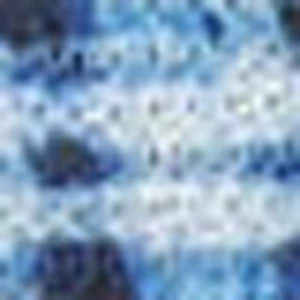 5' X 7' Blue Ombre Distressed Non Skid Area Rug