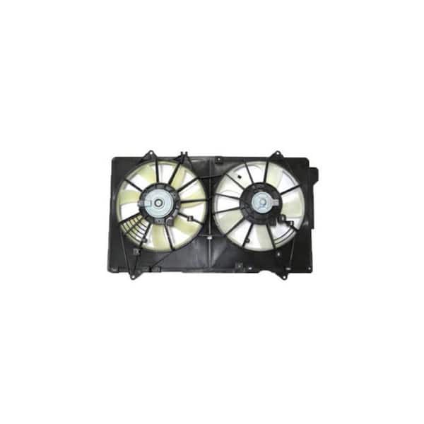 TYC Dual Radiator and Condenser Fan Assembly 2014-2016 Mazda CX-5 2.5L