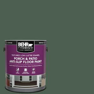 1 gal. #N400-7 Vine Leaf Textured Low-Lustre Enamel Interior/Exterior Porch and Patio Anti-Slip Floor Paint