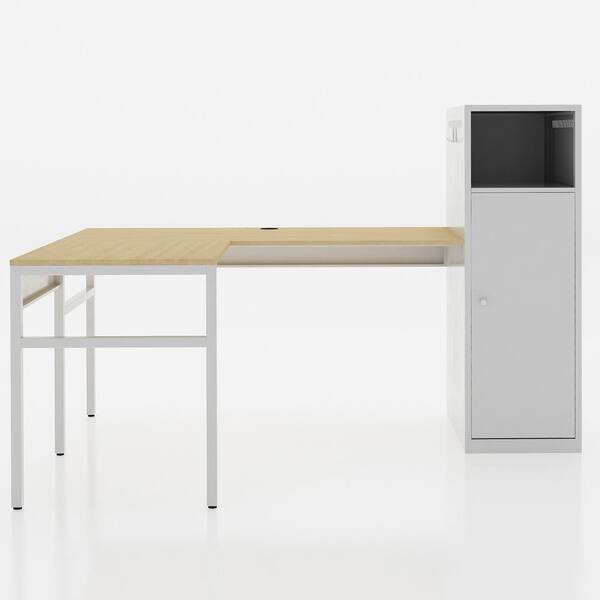 office table with locker