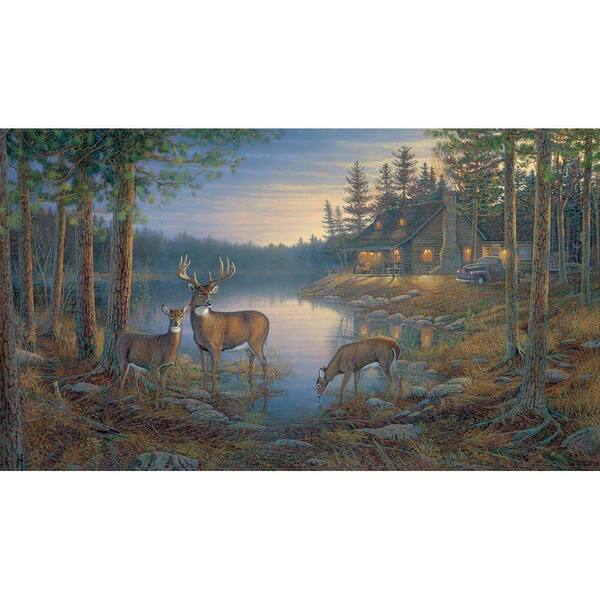 York Wallcoverings 15 ft. x 9 ft. Quiet Places Wall Mural
